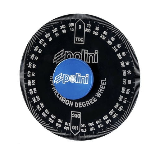 [173.0003] Goniómetro Polini, puesta a punto en grados