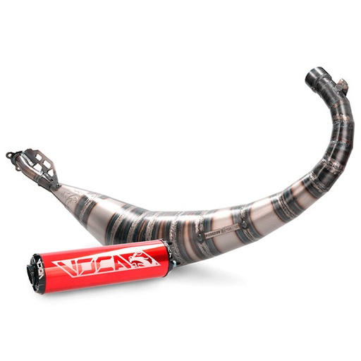 [VCR-RD25190/REBK] Escape Beta RR Enduro/SM 2012-2020 Voca Rookie 50/70cc (CE) silenciador Rojo