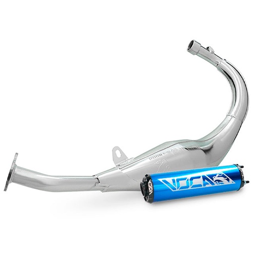 [VCR-RD15188/BLBK] Escape Minarelli AM6 Chromed 50/70cc VOCA (CE) Silenciador azul