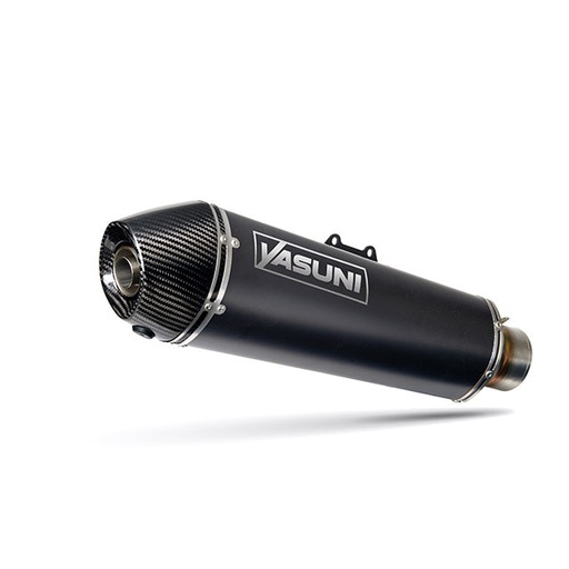 [TUB355BC] Escape Yamaha X-Max 250 Yasuni 4T homologado CE - Silenciador negro-carbono
