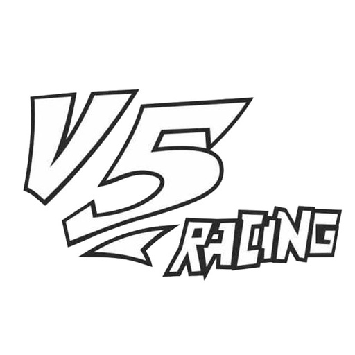 [SIS014] Kit pegatinas V5 RACING (PAR)
