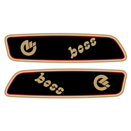 [CAS021] Kit pegatinas BOSS negro