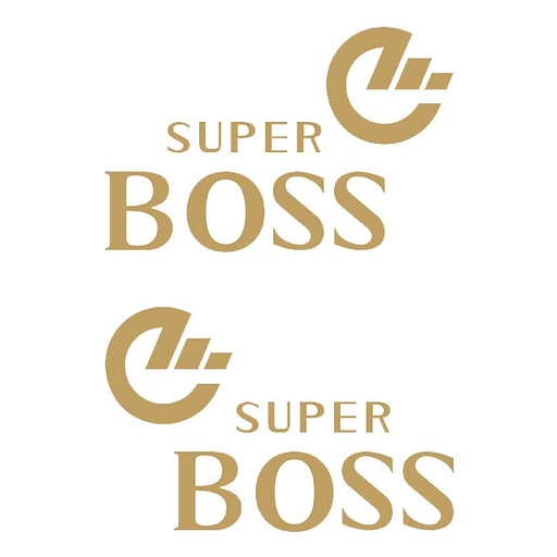 [CAS035] Kit pegatinas SUPER BOSS OURO