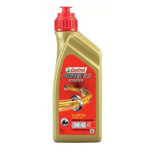 [MO4T00093] Aceite motor 4T 5W40 1L Castrol Power1 Scooter