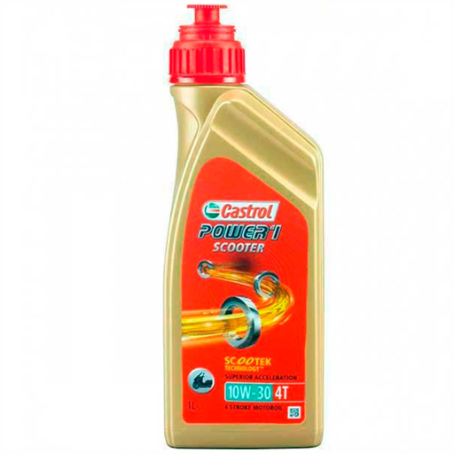 [MO4T00123] Aceite motor 4T 10W30 1L Castrol Power1 Scooter