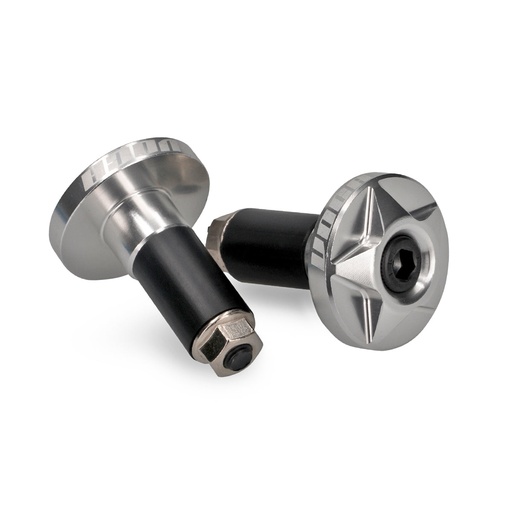 [VCR-SD970/AL] Contrapesos manillar en aluminio CNC VOCA 2 ud. - Aluminio