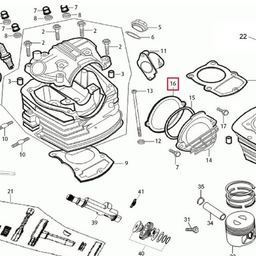 [0/250.001.0016] JUNTA TAPA LATERAL CULATA