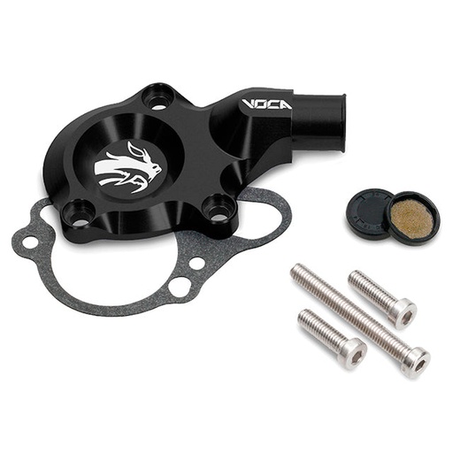 [VCR-RD09.AM6/BK] Kit tapa bomba de agua VOCA CNC Minarelli AM6, negro