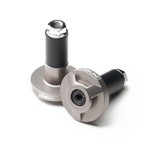 [CPE6176GR] Contrapesos manillar 22,2 Yasuni - Gris