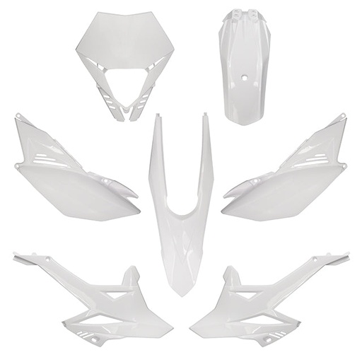 [AP55BP10.990.IWH] Carenados Beta RR 50 >12 8 piezas inyeción AllPro - Blanco