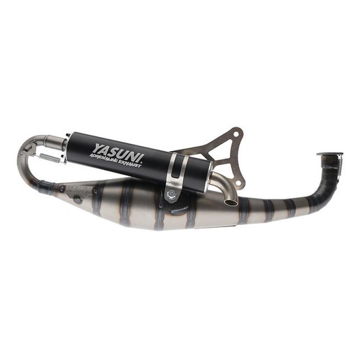 [TUB910B] Escape Minarelli horizontal Yasuni Carrera 21 - Silenciador negro aluminio
