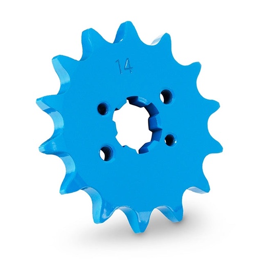 [AP80SK193.14.BL] Piñón Derbi EBE050-D50B0 Z-14 420 Allpro - Azul