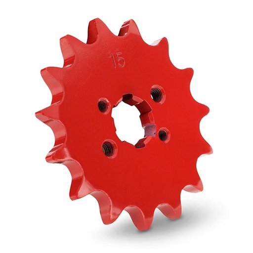 [AP80SK193.15.RE] Piñón Derbi EBE050-D50B0 Z-15 420 Allpro - Rojo