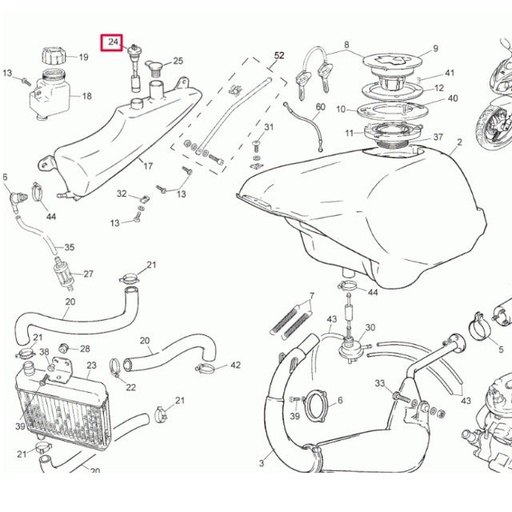 [0/000.410.7000] Varilla nivel de aceite Rieju RS2 Matrix 50cc