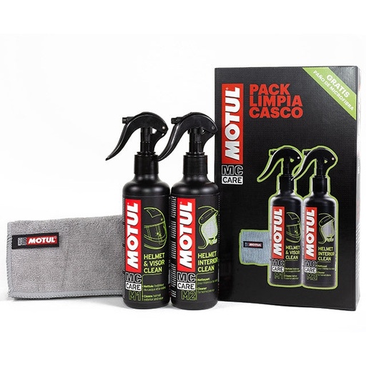 [109920] Pack Motul MC Care Mantenimiento Casco
