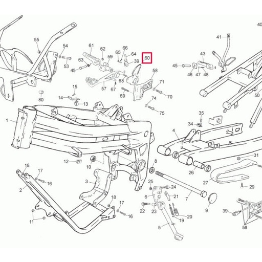 [0/000.220.7000] Placa protectora bomba de freno trasera Rieju RS2 50-125