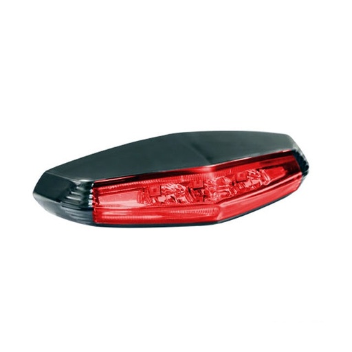 [HB031000] Piloto trasero universal LED Koso Taillight Mini GT-01 Homologado - Rojo 