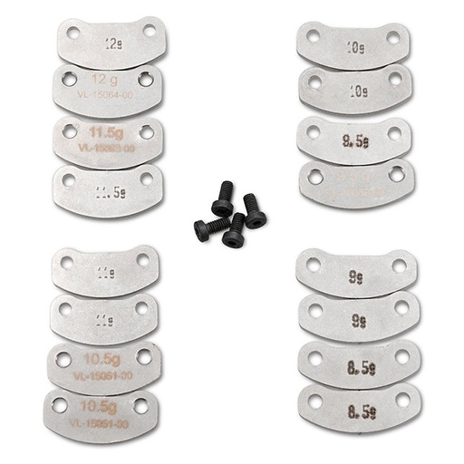 [VCR-RD60WGH.2] Juego de pesos 8,5-12 GR Standard Variador Voca