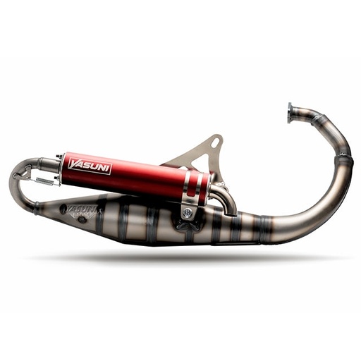 [TUB317-2R] Escape Minarelli Vertical Yasuni Carrera 10 - Silenciador Rojo