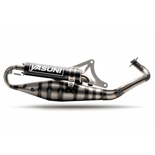 [TUB317-3C] Escape Piaggio Scooter Yasuni Carrera 10 - Silenciador carbono