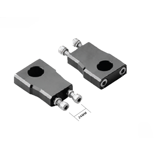 [YC110-0203-15] Torretas de manillar regulables Ø28,6mm Altura 55mm Pitbike YCF