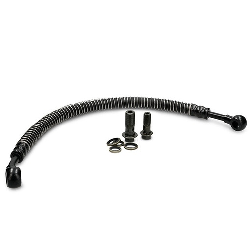 [YC110-23-047] Latiguillo de aceite radiador/motor 420mm Ø12/10 Pitbike YCF