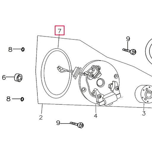 [D001C062] Junta tórica encendido Pitbike motor 150-3/E YX