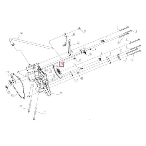 [100060674] Pletina encendido Pitbike motor 190 Zongshen