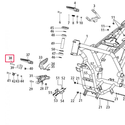 [0/000.460.4050] Tornillo Din 7991 Allen M8x25 Cal.10.9 Z/Blanco Rieju Century 125 Euro 4
