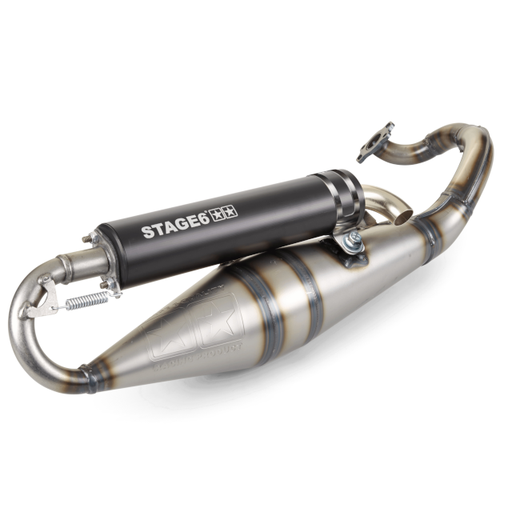 [S6-9117804/BK] Escape Peugeot horizontal / Morini PRO Replica MK2 Stage6 - Negro