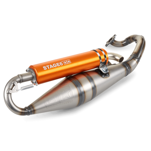 [S6-9116604/OR] Escape Minarelli Horizontal PRO Replica MK2 Stage6 - Naranja