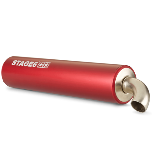 [S6-91ET033/RE] Silenciador Stage6 PRO Replica MK2 - Rojo