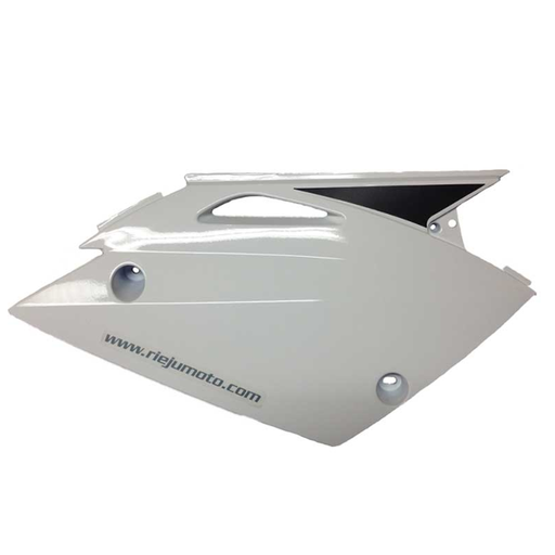 [0/000.570.5214] Tapa lateral trasera derecha Rieju MRX 50 blanco