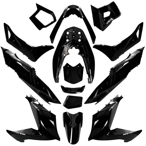 [AP55BP10.614.BK] Kit de carenados Honda PCX 2015-2018 14 piezas Negro NHA84 AllPro