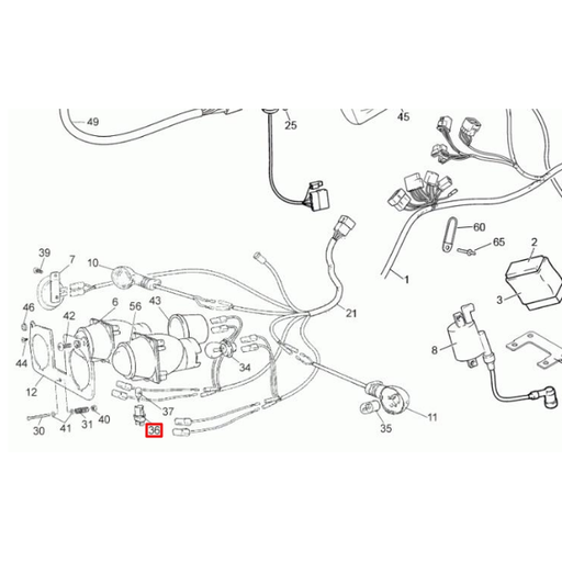 [0/000.620.7000] Portalámparas Rieju 50-125 Matrix