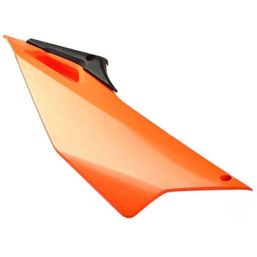 [YC110-14-028-OR] Tapa trasera derecha Pitbike YCF Pilot / Factory - Naranja