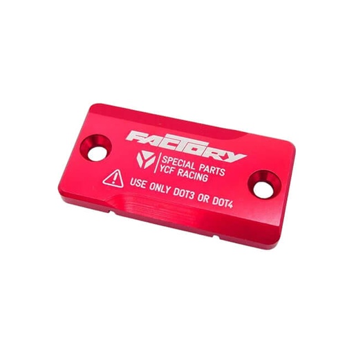 [FBRC01-RD] Tapa bomba de freno Pitbike YCF Pilot / Factory / Bigy >2016 - Rojo