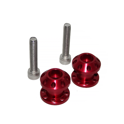 [KRS-RD] Diabolos aluminio CNC M8x40mm YCF - Rojo
