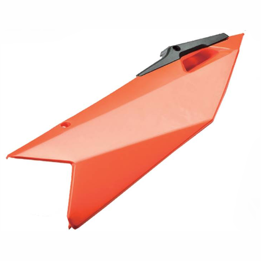 [YC110-14-049-OR] Tapa trasera izquierda Pitbike YCF Bigy >2017 - Naranja