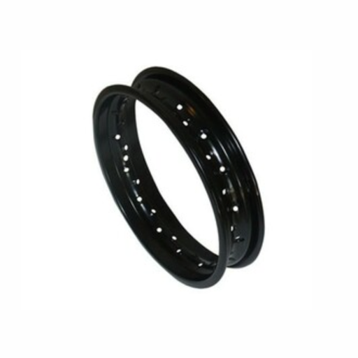 [YC110-0617-30-BK] Aro de llanta delantera acero 1.4x14" Pitbike YCF - Negro