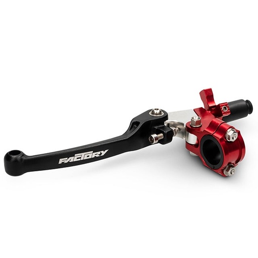 [YC110-0103-06-RD] Maneta de embrague completa CNC Pitbike YCF - Rojo