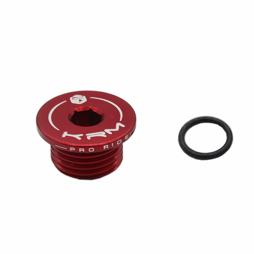 [KR490F] Tapón aceite Derbi KRM - Rojo