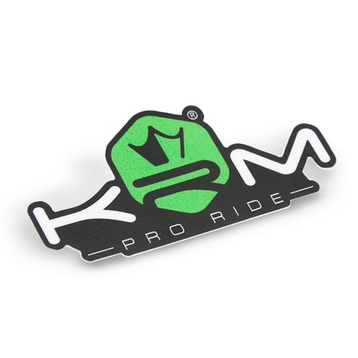 [KR439F] Pegatina KRM Pro Ride 8x4cm - Verde