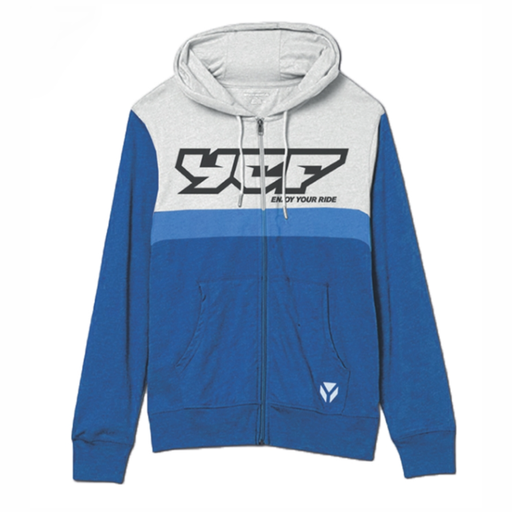 [SWEAT03BL-S] Jersey con cremallera YCF Azul talla S